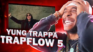 American Reacts to Yung Trappa - Trapflow 5