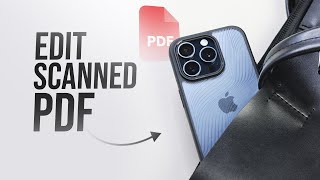 How to Edit Scanned PDF Document on iPhone (tutorial) Profile