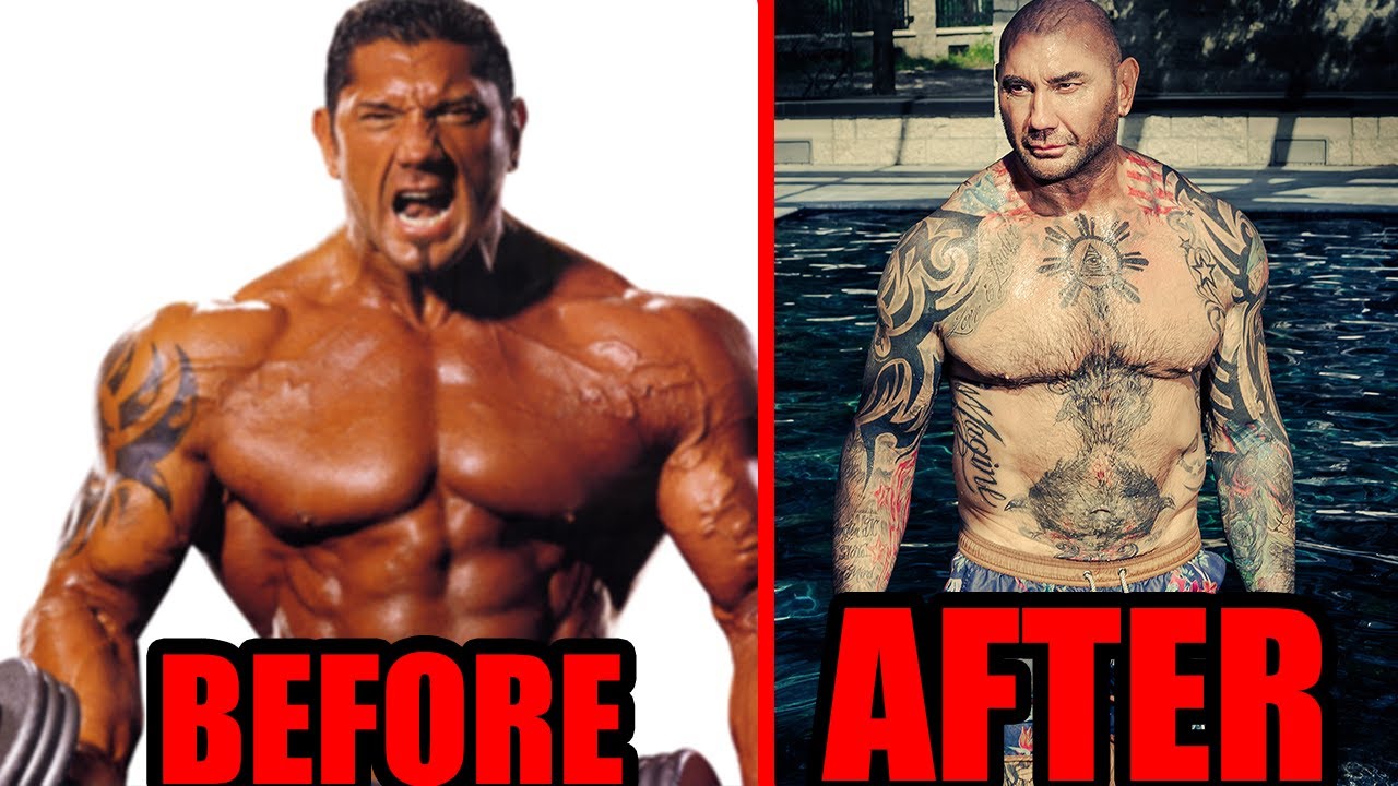 Inside WWE legend Dave Bautista's dramatic body transformation