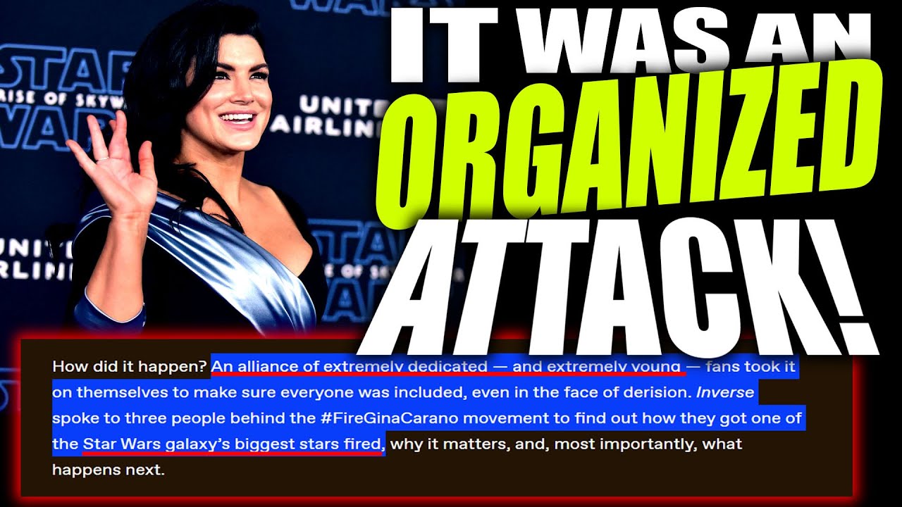WEIRDOS EXPOSE THEMSELVES! CANCEL CULTURE HATE MOB ORGANIZED TO RUIN GINA CARANO'S CAREER!