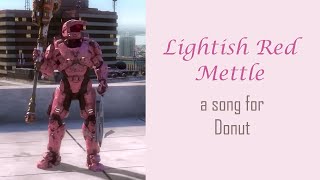 Lightish Red Mettle :: Original Song for Franklin Donut (Red vs. Blue)