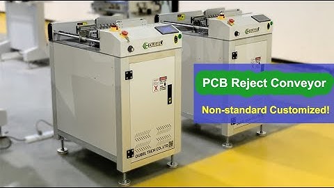 OUBEL SMT board handling machine PCB reject conveyor for storage NG PCBs in SMT production line