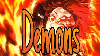 Nightcore - Demons | Alec Benjamin | 🎶