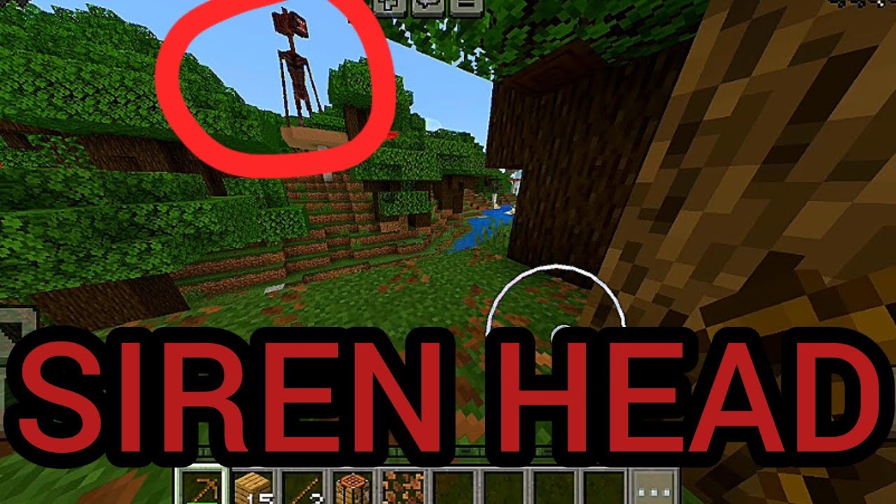 СИРЕНОГОЛОВЫЙ в MINECRAFT BEDROCK!!😱