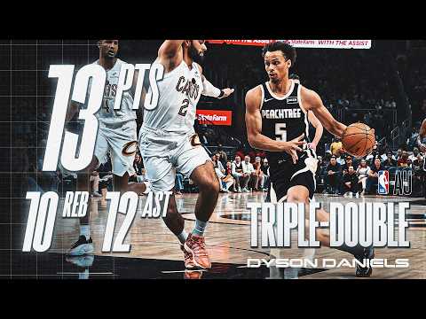 DYSON DANIELS TRIPLE DOUBLE!!!