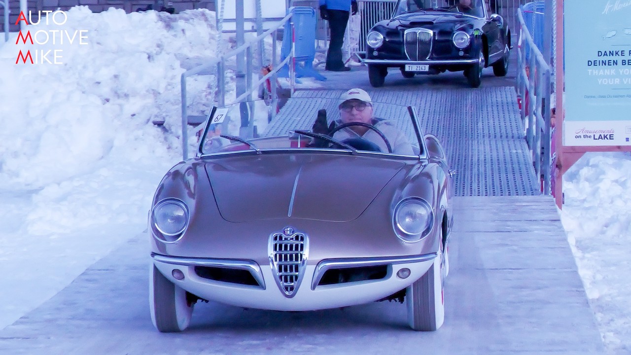 This is the 1955 Alfa Romeo Giulietta Spider Bertone - The ICE