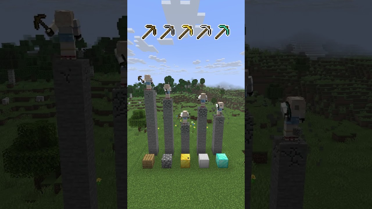 5等分のござるでツルハシ⛏速度検証❣#shorts #マイクラ #マインクラフト #風真いろは #ホロライブ