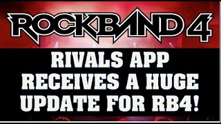 Rock Band 4 News Rivals App Gets Huge Update!