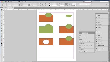 Using the InDesign Pathfinder