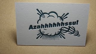 世界の活版印刷　レタープレスの旅No,1