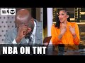 Shaqs reaction to being left off of candaces alltime list is pure comedy   nba on tnt