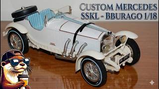 Custom Mercedes SSKL - Bburago 1/18 - #Bburago #Modelcar