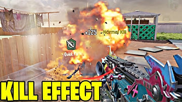 MAX GRAPHICS PEACEKEEPER LEGENDARY KILL EFFECT CODM