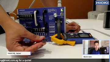 AC Leakage Clamp Meter CM4001 Demonstration by Hioki Japan Engineers