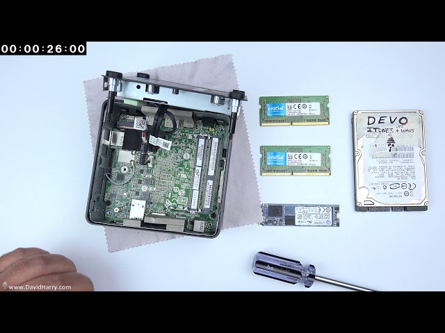 Fastest PC build on YouTube - Intel NUC NUC8i3BEH3, M.2 SSD, 2 RAM sticks &  2.5" SATA hard drive - YouTube