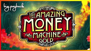 The Amazing Money Machine Gold Slot - BIG WIN BONUS!