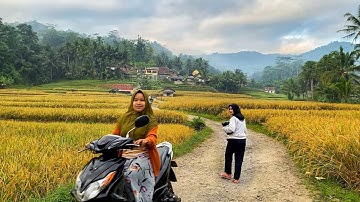 DIJAMIN BETAH😍 MENIKMATI HIDUP DI KAMPUNG YANG INDAH ALAM DESANYA, SUASANANYA ADEM, AYEM & TENTRAM