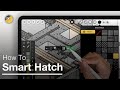 How to Draw Hatches - Morpholio Trace Drawing Tutorial for Architecture, Landscape & Interior Design