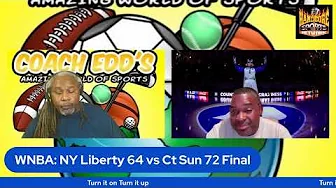 NY Liberty vs CT Sun WNBA action thumbnail