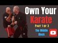 How to make karate your own  4 ways use your middle block