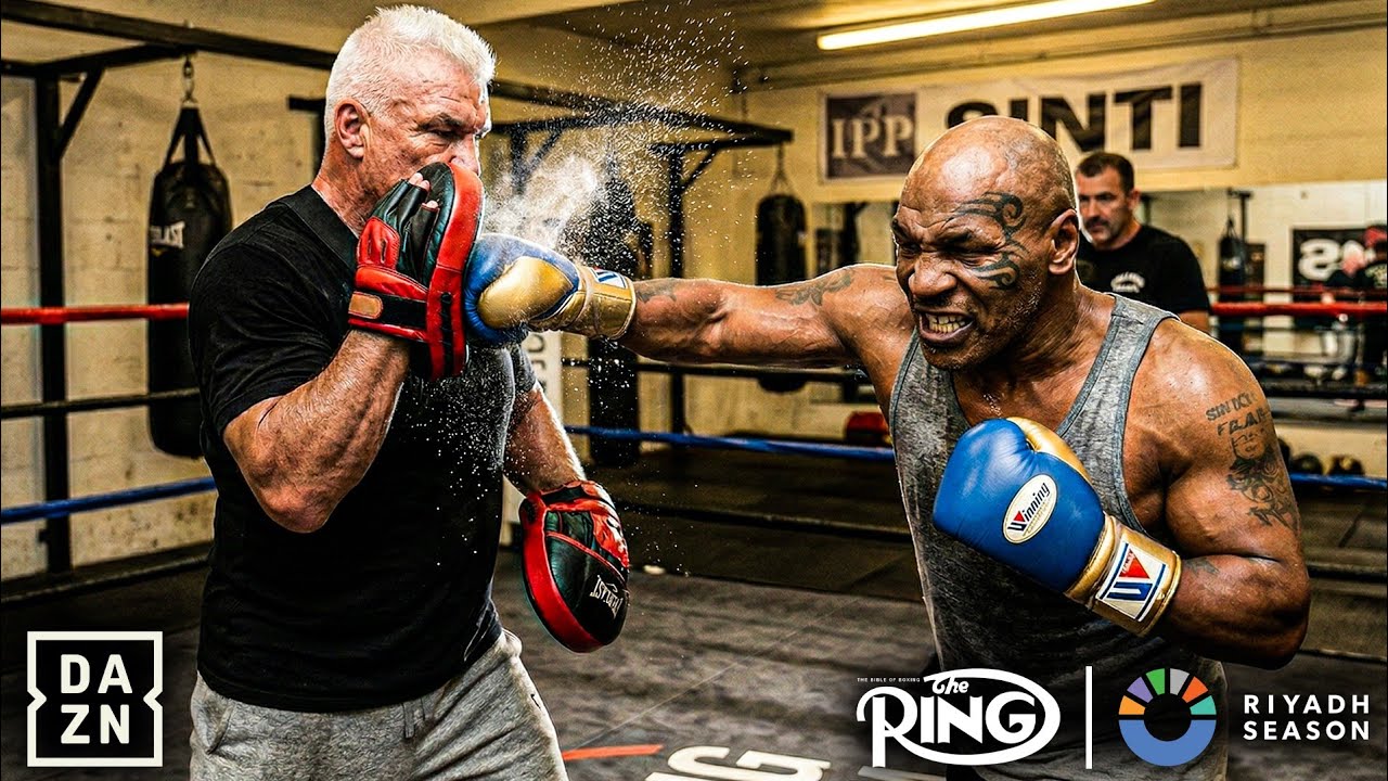 INSIDE CAMP: Mike Tyson TRAINING With Joe Egan Before Floyd Mayweather Fight
