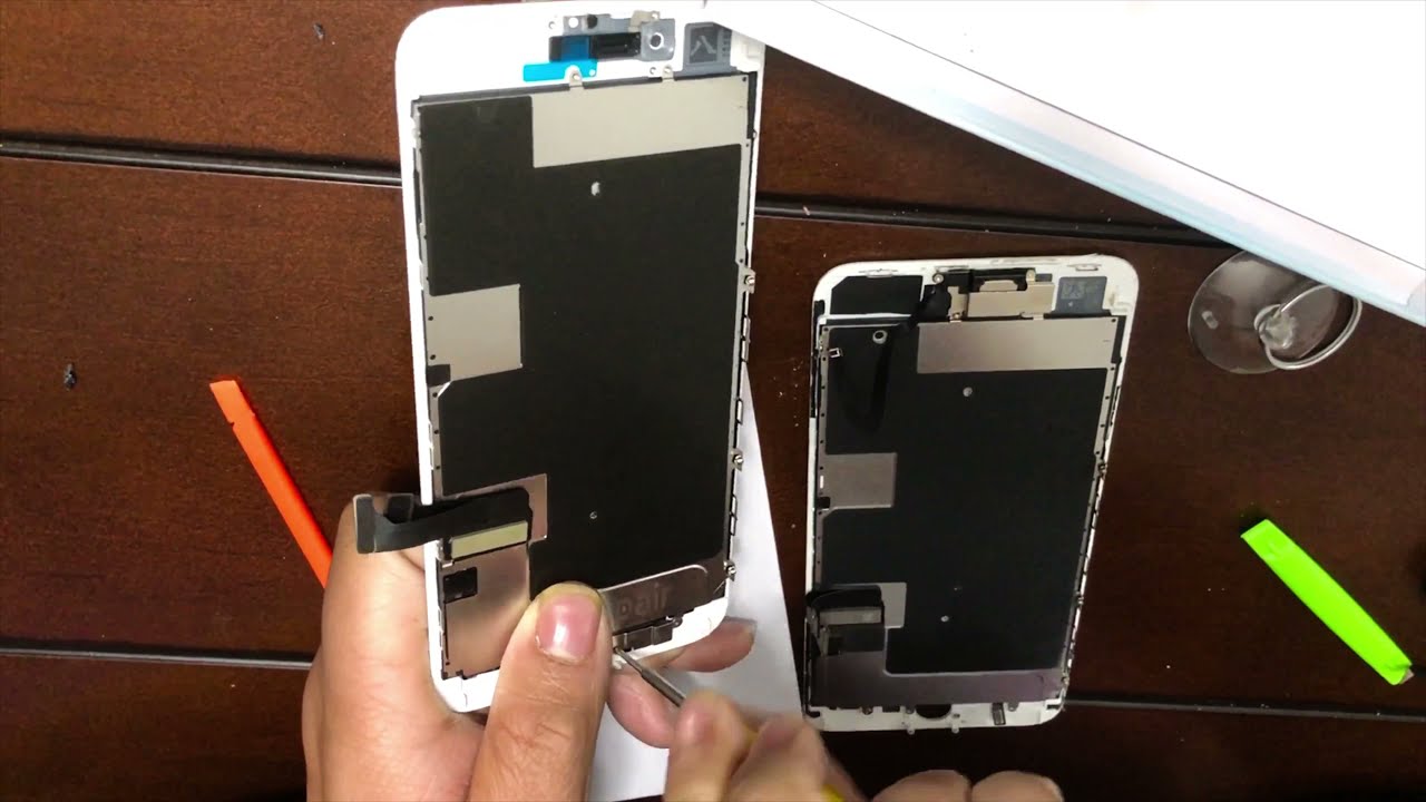 How to replace a broken iPhone Screen YouTube