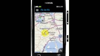 Nokia Maps API for Java ME - Custom Map Component Demos screenshot 2