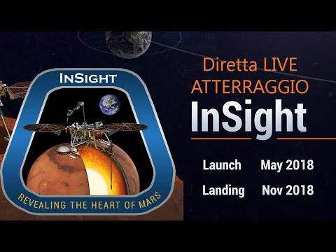 NASA InSight - Commento in diretta LIVE dell'atterraggio su Marte della sonda