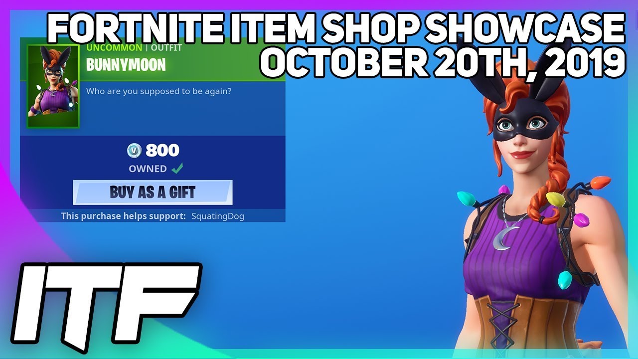 Fortnite Item Shop *RARE* BUNNYMOON IS