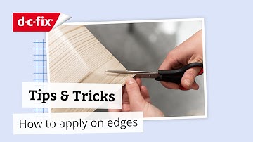 Tips & Tricks for d-c-fix Self-Adhesive Films | How to Apply on Edges