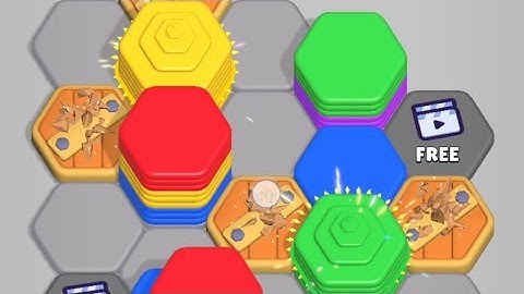 Hexa Sort game video.Dont forget channel subscribe🫠🫠💞