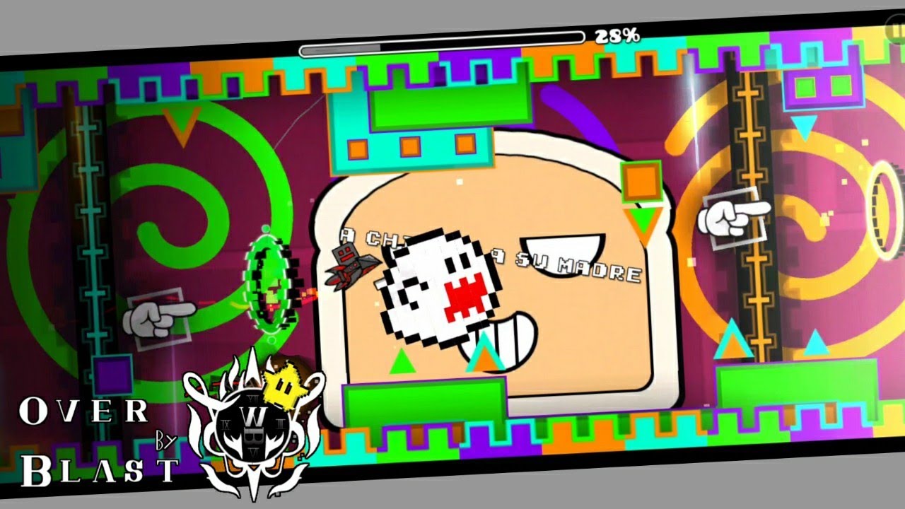 WhiterBlack - OverBlast | Geometry Dash