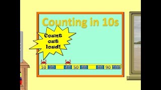 TEN TIMES TABLES ON A COUNTING STICK - counting out loud