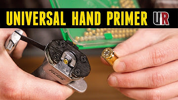 RCBS Universal Hand Priming Tool (No Shell Holders Needed!)