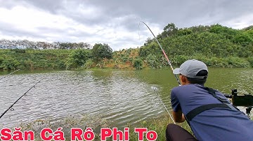 Câu đài tự nhiên săn cá rô phi to mùa đông. Trải nghiệm câu cá và khám phá đập Bun Ngai nhỏ 22/12!