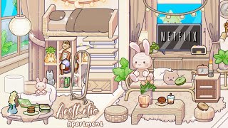 AVATAR WORLD AESTHETIC🏡🤎COZY APARTMENT KAWAII HOUSE MAKER IN AVATAR WORLD| PAZU GAME screenshot 5