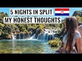 Travelling Split, Croatia - Is It Worth It? (Honest Opinion) | 4K Travel Vlog