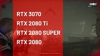 RTX 3070 vs RTX 2080 Ti vs RTX 2080 SUPER vs RTX 2080 | Testing Cyberpunk 2077 and 12 more games