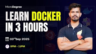Master Docker for DevOps (LIVE) | From Basics to Advanced | Part 2 | MicroDegree
