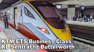 Malaysia KTM ETS Business Class Train KL Sentral to Butterworth @KTMBRailChannel screenshot 5