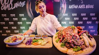 This Cambodian Mixed Grill Challenge Costs Over $700,000KHR If You Fail! by Katina Eats Kilos 293,671 views 5 months ago 11 minutes, 16 seconds