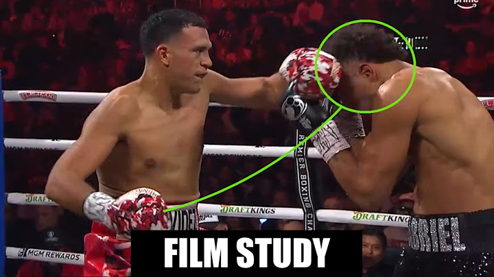 David Benavidez vs David Morrell - Film Study