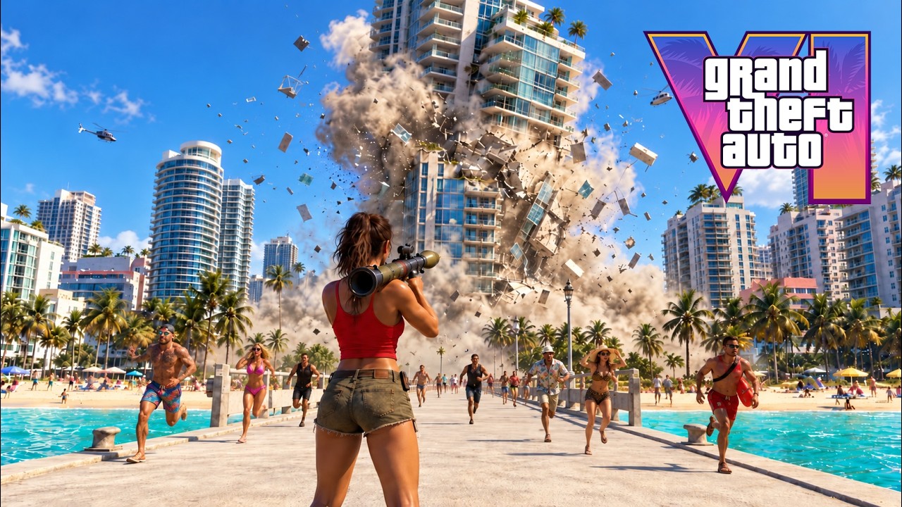 GTA 6 TRAILER LANCEMENT DU JEU ANALYSE COMPLETE