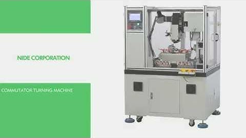 COMMUTATOR TURNING MACHINE