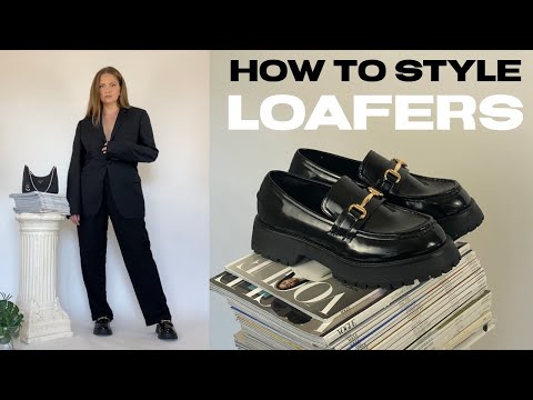 Video: Dame loafers ægte læder - Lave sko til kvinder - Sko - Snørebånd - Platform - Læder, Bokey