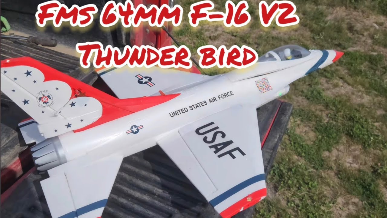 Fms 64mm F-16 V2  bad hand tosser 