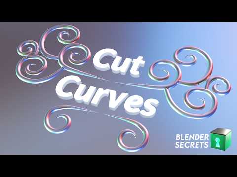 Booltron add-on (free) can cut into Curves and Text objects! Blender Secrets