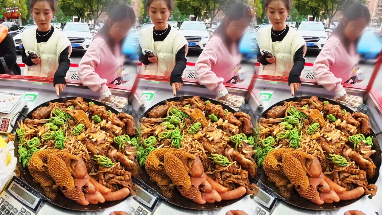 沉浸式摆摊 vlog！第一视角体验卖大锅卤菜的治愈与快乐！# 大锅卤菜 #沉浸式 #美食 #美食推荐 #摆摊 Vlog #第一视角