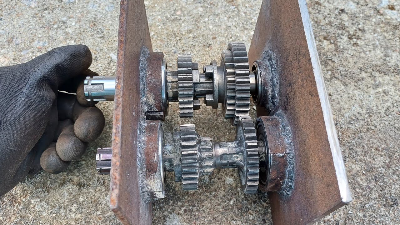 Fazendo a caixa de ré do quadriciclo caseiro