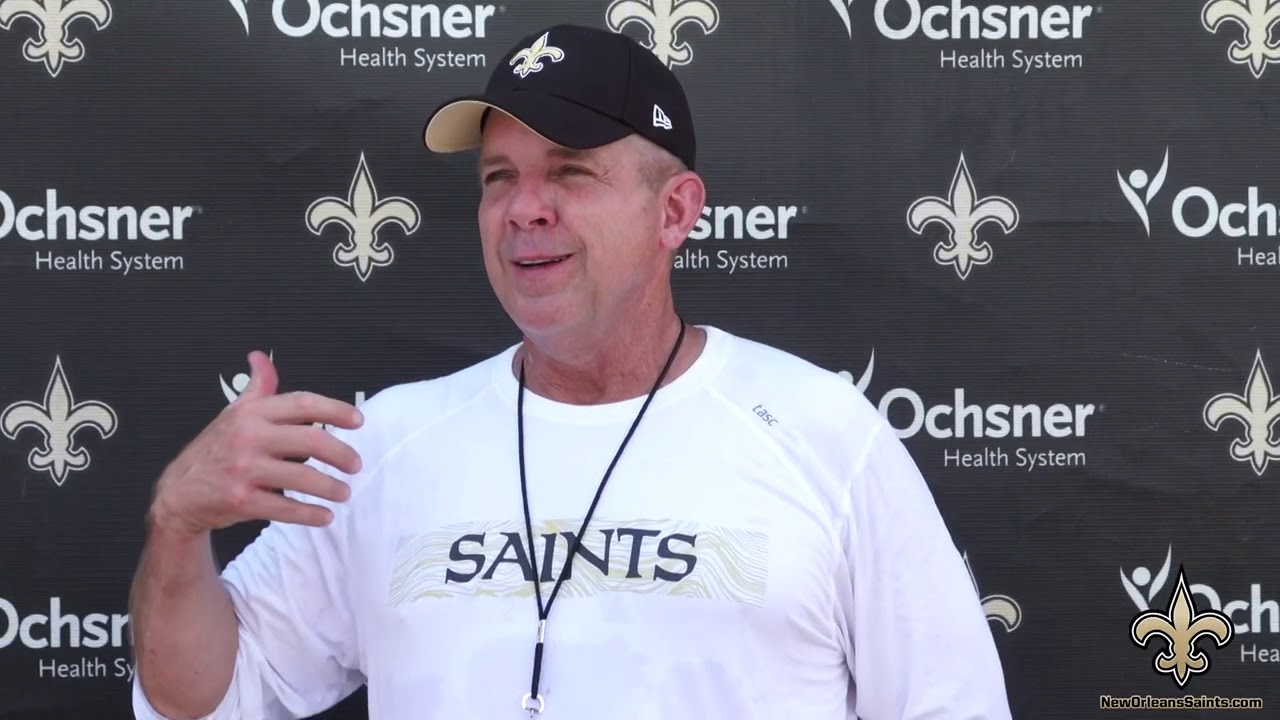 New Orleans Saints 2019 OTAs Week 2: Sean Payton - May 30, 2019